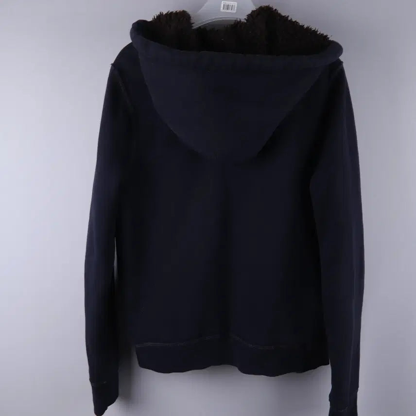 [BUNJANG] Hollister Fleece Lined Hoodie Navy (M) / 홀리스터 안감 털 후드집업 네이비 (M) 4437