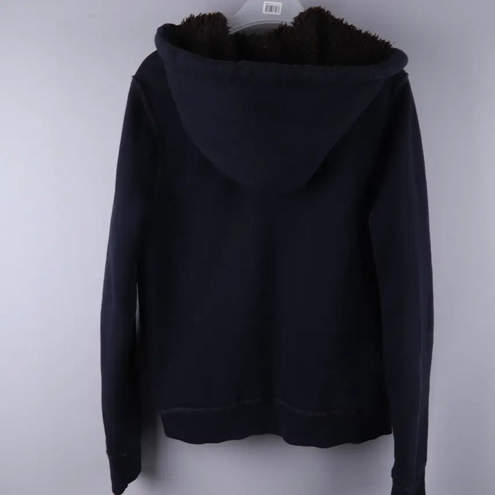 [BUNJANG] Hollister Fleece Lined Hoodie Navy (M) / 홀리스터 안감 털 후드집업 네이비 (M) 4437