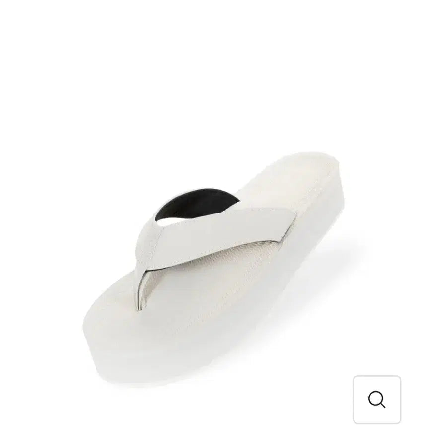 [BUNJANG] Indosole Platform Flip-Flops Cream US 4-5 / 발리여행 필수품 인도솔 indosole 통굽쪼리 크림컬러 Us 4-5사이