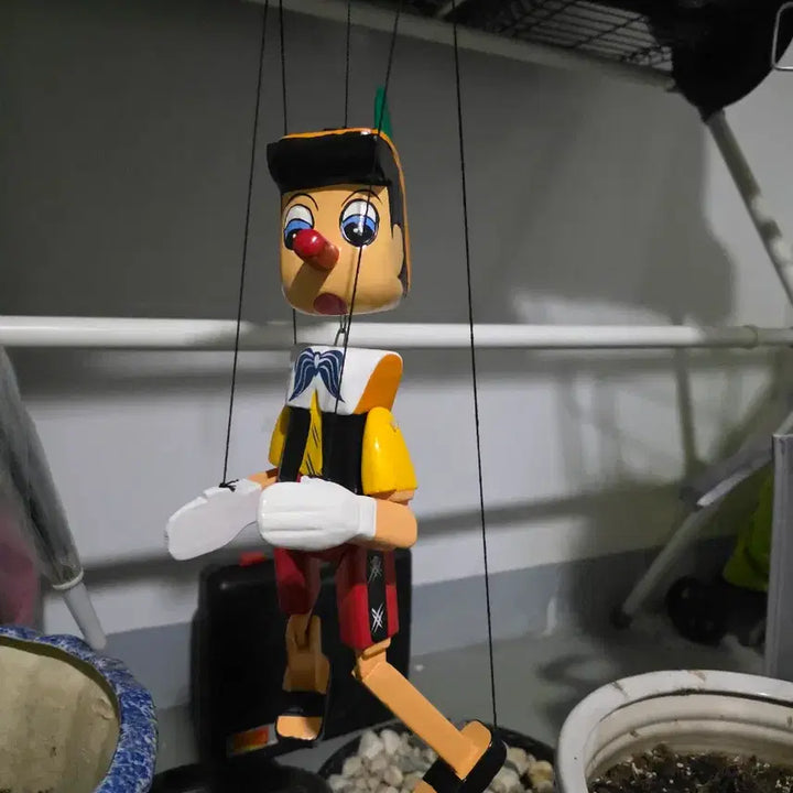 [BUNJANG] Wooden Pinocchio Marionette Doll / 목각 관절 피노키오 마리오네트