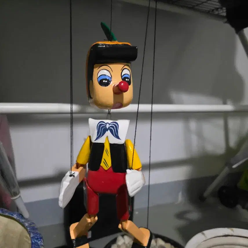 [BUNJANG] Wooden Pinocchio Marionette Doll / 목각 관절 피노키오 마리오네트