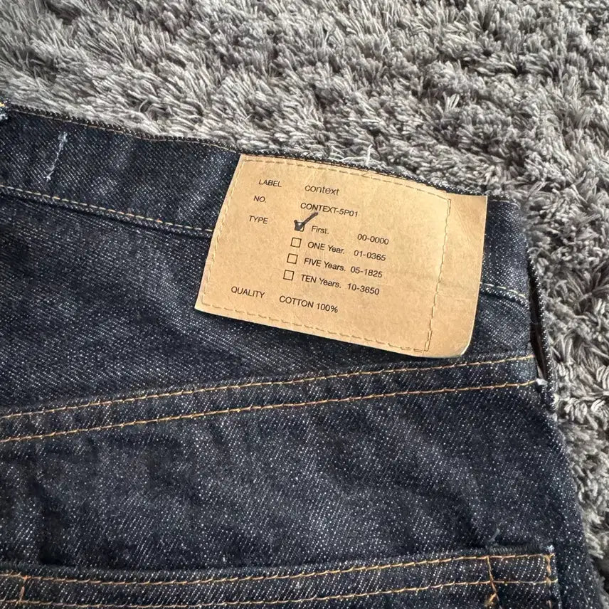 [BUNJANG] Anachronorm Context-5P01 First Wash Denim Jeans / [32] 아나크로놈 Context-5P01 First 원워시