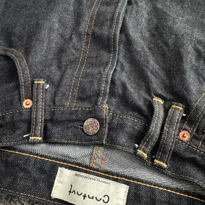 [BUNJANG] Anachronorm Context-5P01 First Wash Denim Jeans / [32] 아나크로놈 Context-5P01 First 원워시