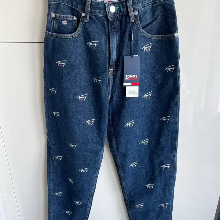 [BUNJANG] Tommy Jeans Mom Jeans EU 29 / [새상품] 토미 진스 맘진, 태그 포함, 진청, EU 29