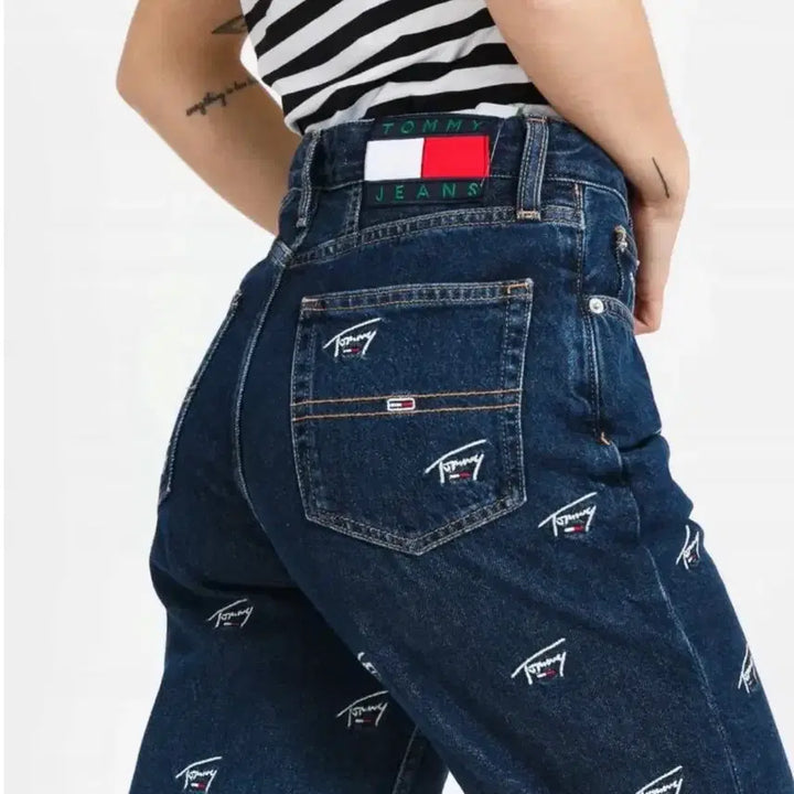 [BUNJANG] Tommy Jeans Mom Jeans EU 29 / [새상품] 토미 진스 맘진, 태그 포함, 진청, EU 29