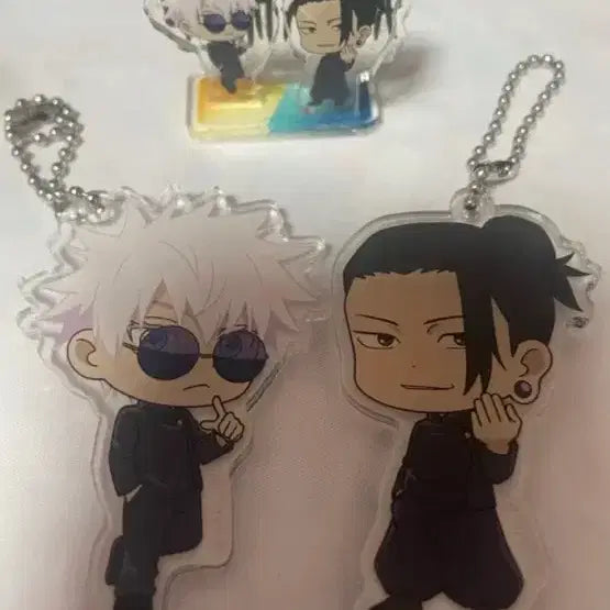 [BUNJANG] Jujutsu Kaisen Gojo Geto Acrylic Keyring / 주술회전 고죠 게토 아크릴 키링
