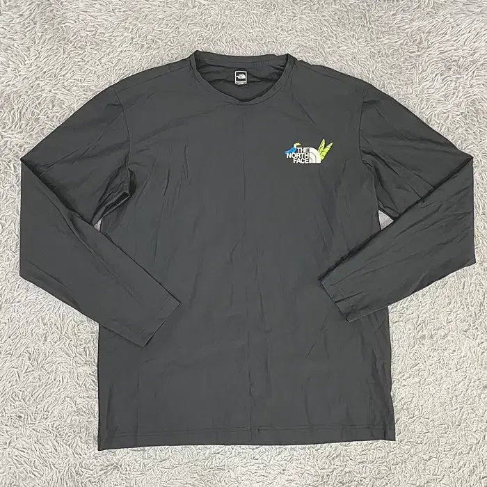[BUNJANG] The North Face Long Sleeve Round Neck T-Shirt / 노스페이스 긴팔 라운드넥 티셔츠 100