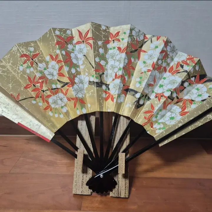 [BUNJANG] Miyawaki Baisenan Cherry Blossom Folding Fan / 일본 전통 부채(교토 미야와키 바이센안/장인 제작)
