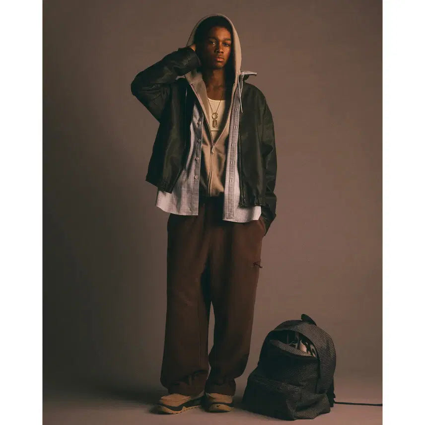 [BUNJANG] SEDAN ALL PURPOSE Grid Backpack Charcoal / [FREE] 세단올퍼포즈 그리드 백팩 챠콜 가방 데이팩