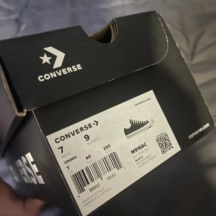 [BUNJANG] Converse Chuck Taylor All Star OX Sneakers / 컨버스 척테일러 올스타 OX 운동화 스니커즈 (M9166C)