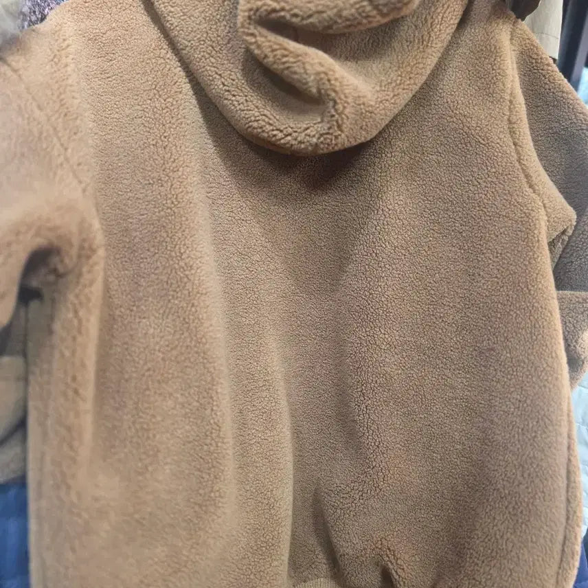 [BUNJANG] Plastic Island Sherpa Reversible Hooded Jacket / 플라스틱 아일랜드 뽀글이 양면후드 집업 자켓