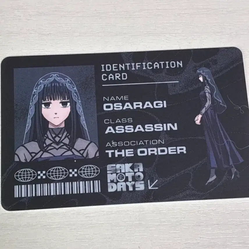 [BUNJANG] Sakamoto Days Osaragi ID Card / 사카모토데이즈 사카데이 오사라기 id 카드 팝업 카드