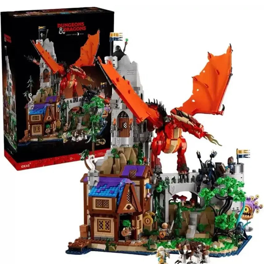 [BUNJANG] Lego 21348 Ideas Dungeons &amp; Dragons Red Dragon Set / 호환 블럭 레고 21348 아이디어 던전&amp;드래곤 미개봉 새제품