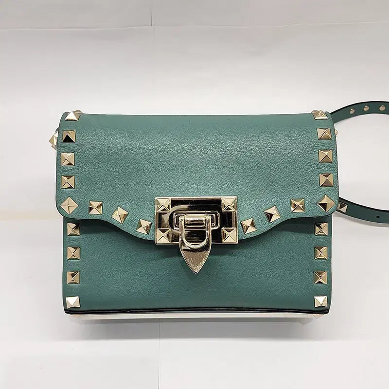 [SOLD OUT] 발렌티노 락스터드 미니 크로스바디백  민트