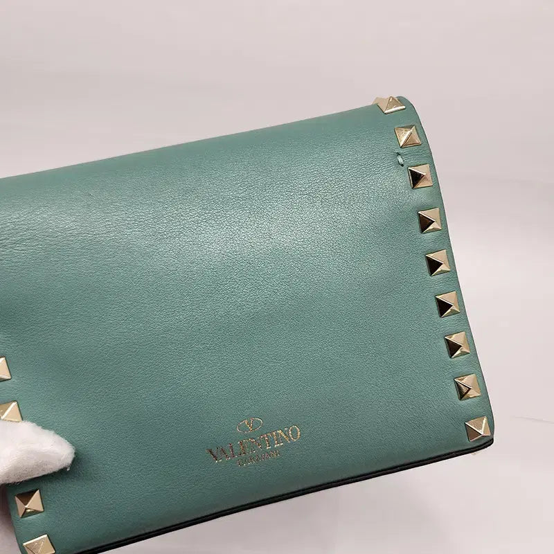 [SOLD OUT] 발렌티노 락스터드 미니 크로스바디백  민트