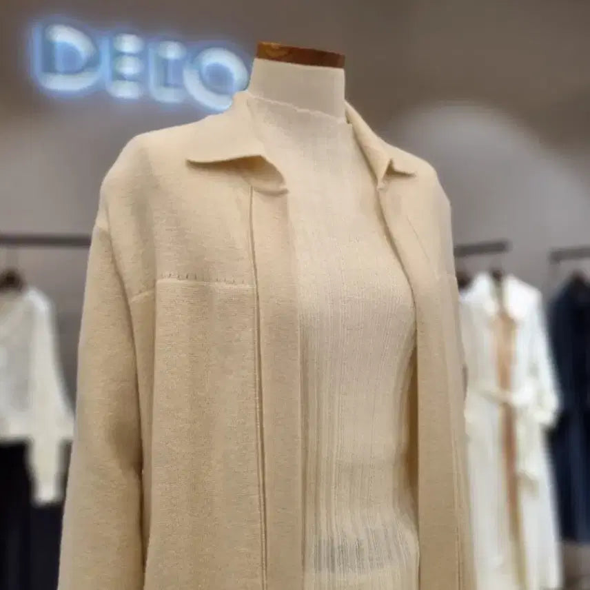 [BUNJANG] DECO Remian Knit Long Cardigan / DECO 데코 레미안 니트 롱가디건, FREE
