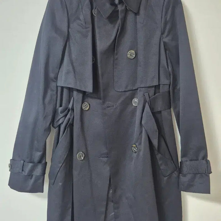 [BUNJANG] SOUP Trench Coat - Black, Size 55 / SOUP 트렌치코트 55