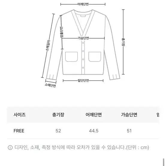 [BUNJANG] Autumn Cardigan / 어텀 가디건 새상품