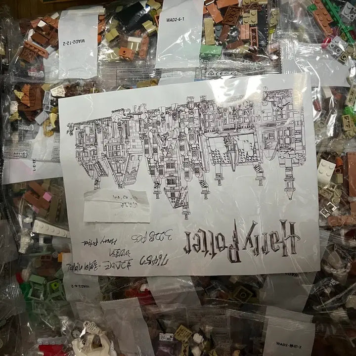 [BUNJANG] Compatible Blocks LEGO 76457 Hogsmeade Village Collector&