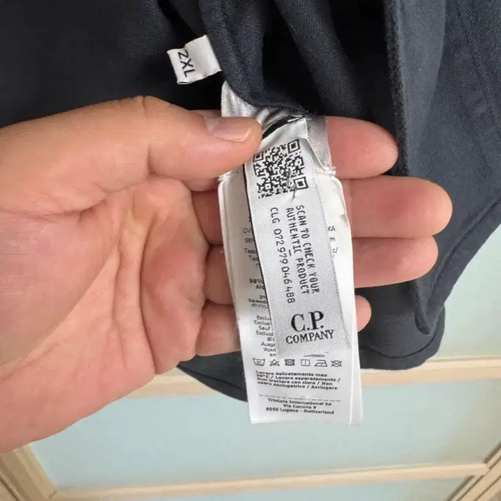 [BUNJANG] C.P. Company Hooded Overshirt 2XL / CP컴퍼니 후드 오버셔츠 2XL 25년 9월 구입