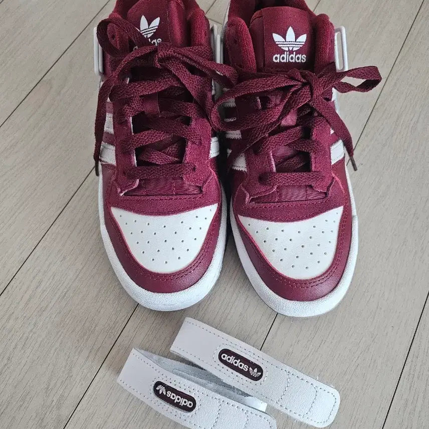 [BUNJANG] Adidas Forum Low Sneakers / 아디다스 포럼 로우 운동화 + 스트랩