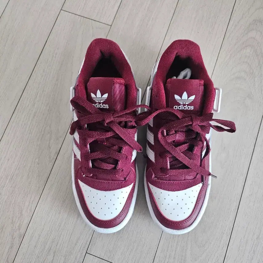 [BUNJANG] Adidas Forum Low Sneakers / 아디다스 포럼 로우 운동화 + 스트랩