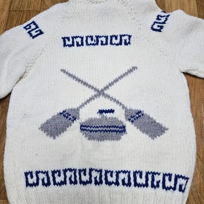 [BUNJANG] USA Cowichan Knit Zip-up / usa 코위찬 니트집업