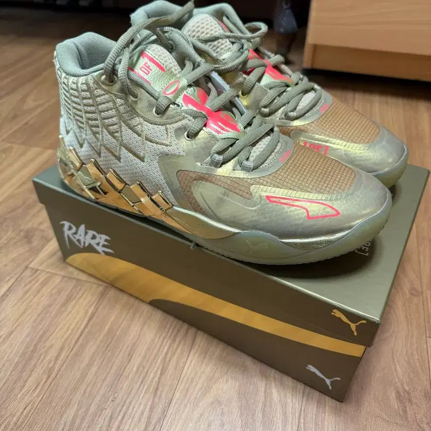 [BUNJANG] Puma Golden Child Basketball Shoes / 푸마 mb.01 골든차일드 285