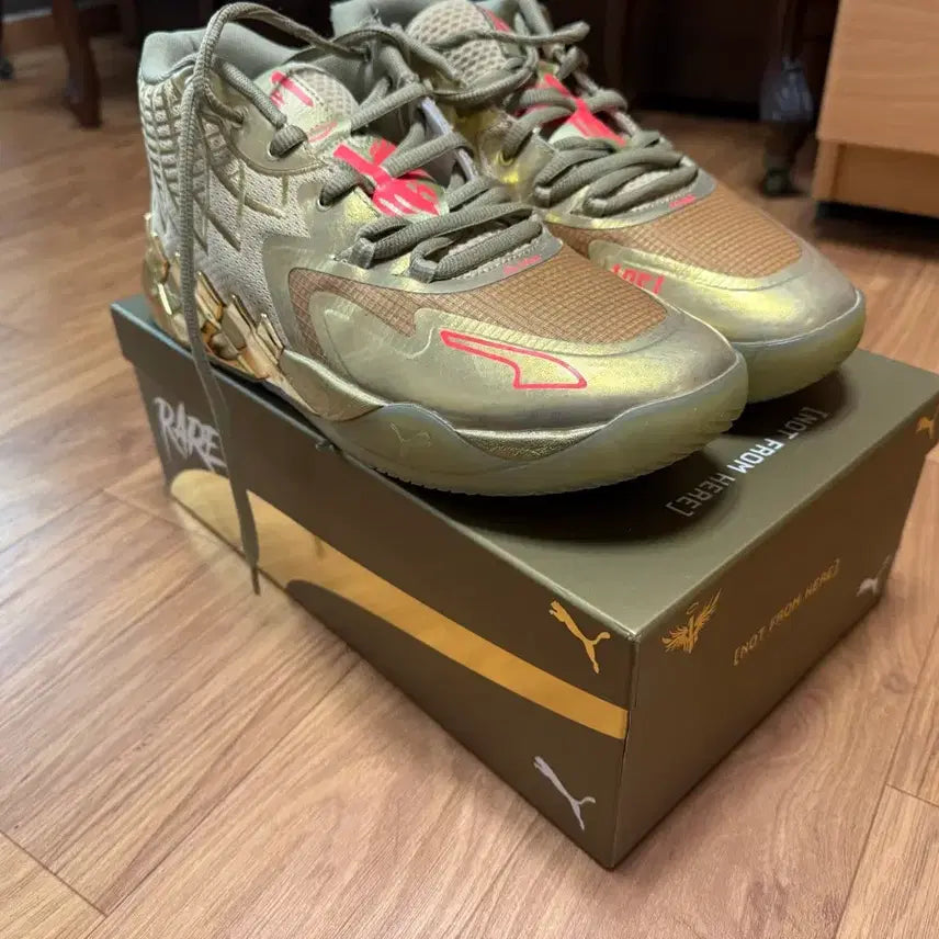 [BUNJANG] Puma Golden Child Basketball Shoes / 푸마 mb.01 골든차일드 285