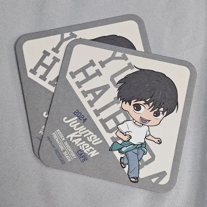 [BUNJANG] Jujutsu Kaisen Nanami Kento Coaster / 2024 쥬쥬카페 나나미 하이바라 코스터 일괄