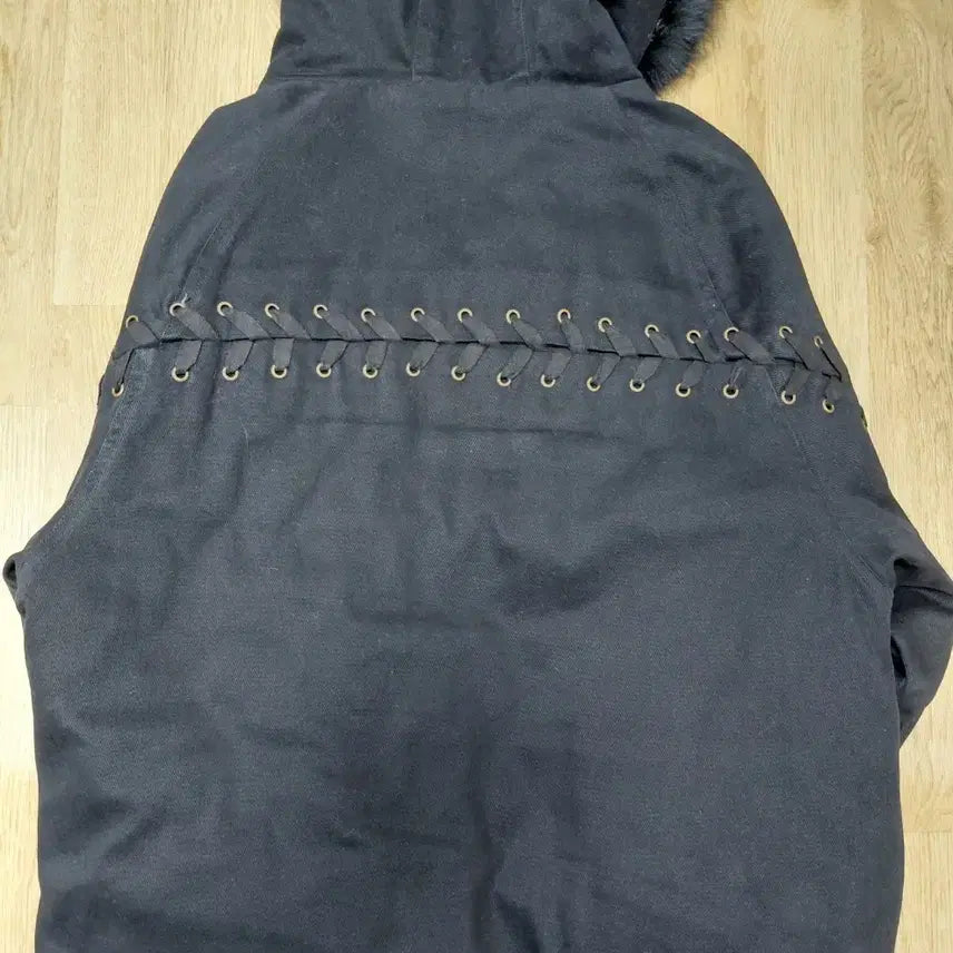 [BUNJANG] Maje Black Ribbon Padded Jacket / maje 마쥬 블랙 리본 패딩 36사이즈