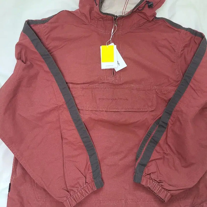 [BUNJANG] thisisneverthat Anorak Jacket Red S Size / [새상품] 디스이즈네버댓 아노락 s사이즈