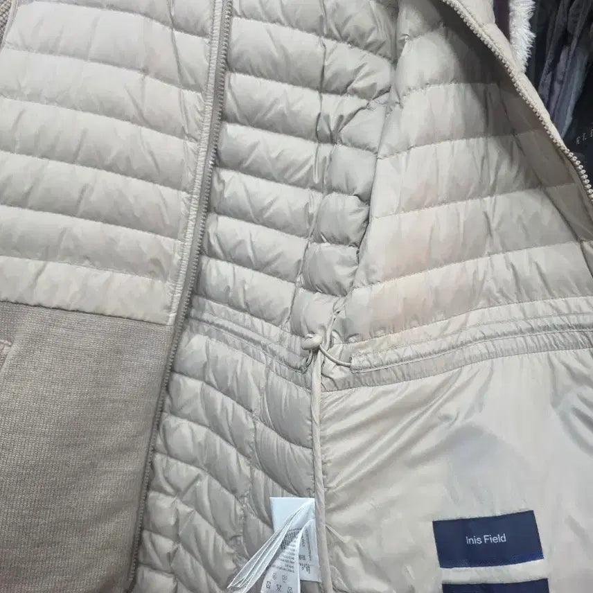 [BUNJANG] Pespow Knit Sleeve Padded Hooded Zip-up Jacket / 패스퍼우 pespow 니트 소매 패딩 후드 집업