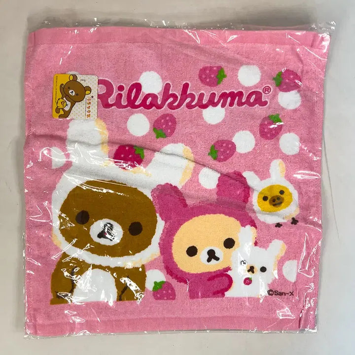 [BUNJANG] Rilakkuma &amp; Korilakkuma &amp; Kiiroitori Bunny Towel / 리락쿠마 미니 타월 / 손수건