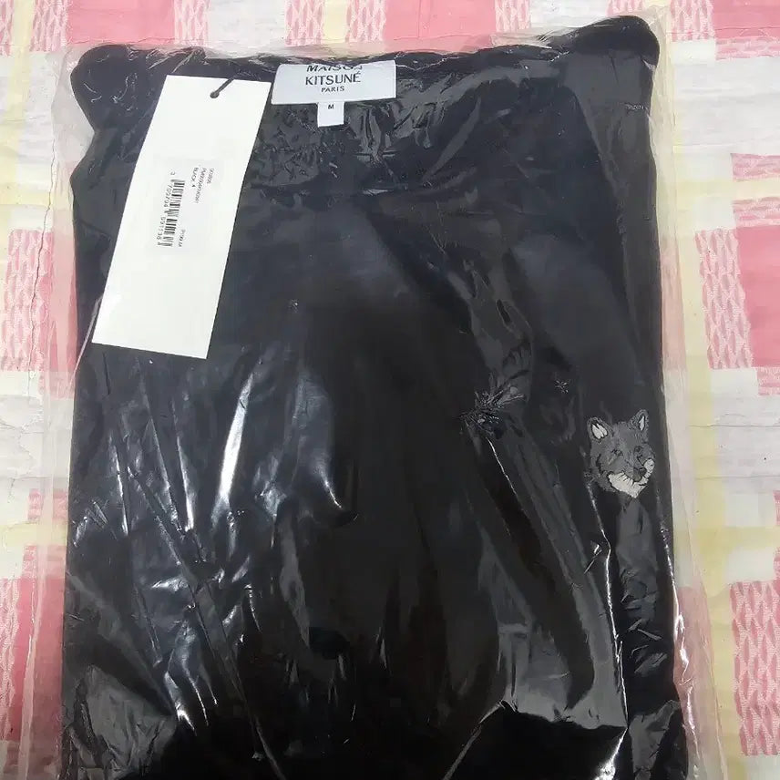 [SOLD OUT] 메종키츠네 폭스 패치 블랙 맨투맨 M 새상품