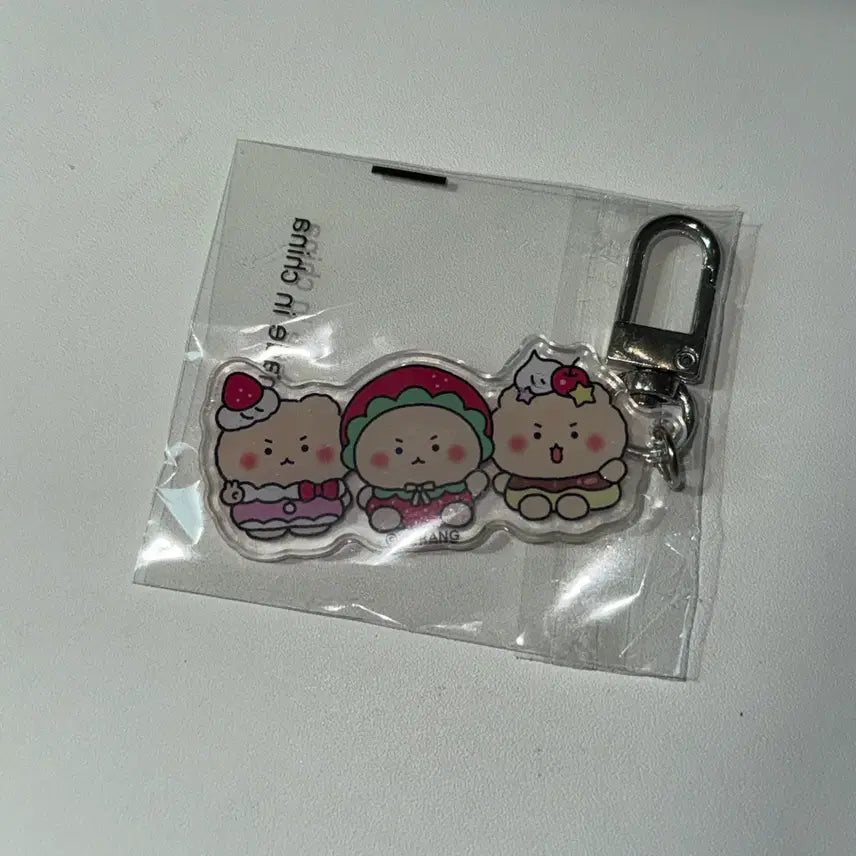 [BUNJANG] Etude Mang-gomee Acrylic Keyring / [미개봉] 에뛰드 망곰이 망그러진 곰 아크릴 키링