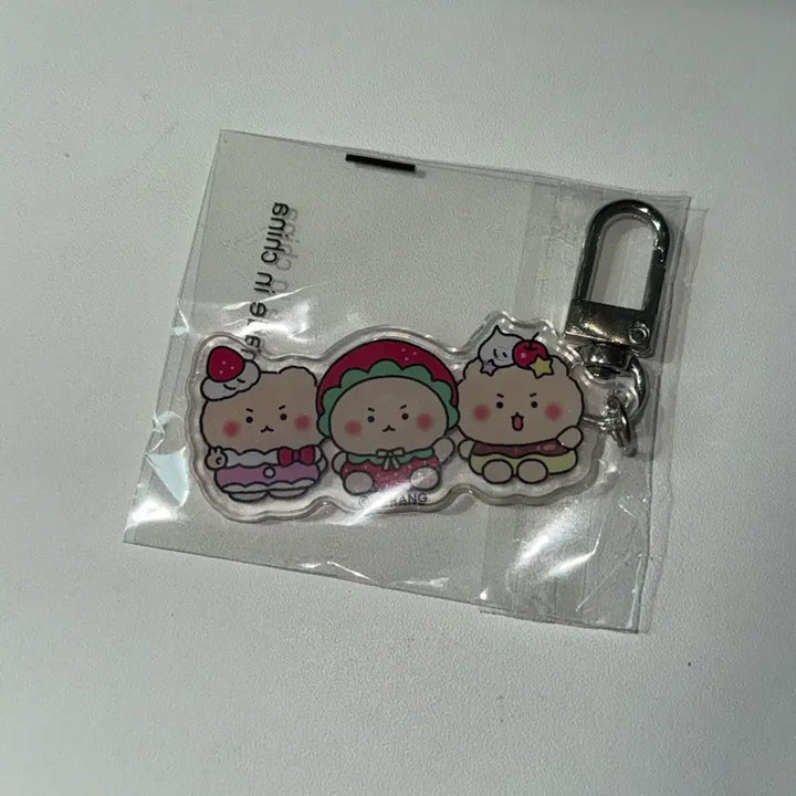 [BUNJANG] Etude Mang-gomee Acrylic Keyring / [미개봉] 에뛰드 망곰이 망그러진 곰 아크릴 키링