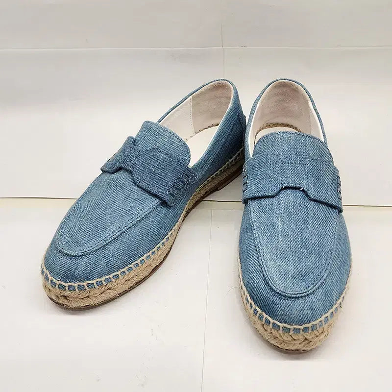 [SOLD OUT] 에르메스 트립 데님 에스파듀 스니커즈 34