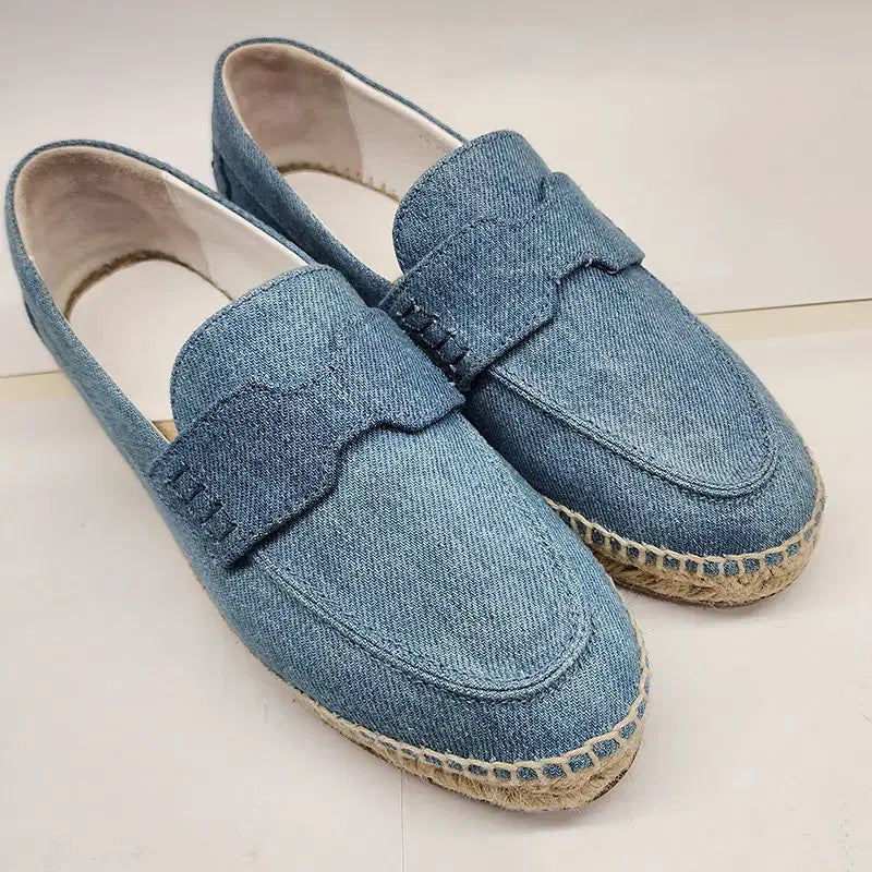 [SOLD OUT] 에르메스 트립 데님 에스파듀 스니커즈 34