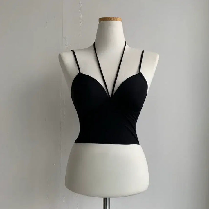 [BUNJANG] Strap Bra Top Tank Top / 스트랩 브라탑 나시