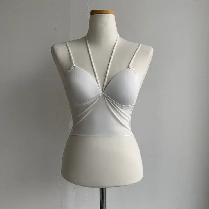 [BUNJANG] Strap Bra Top Tank Top / 스트랩 브라탑 나시