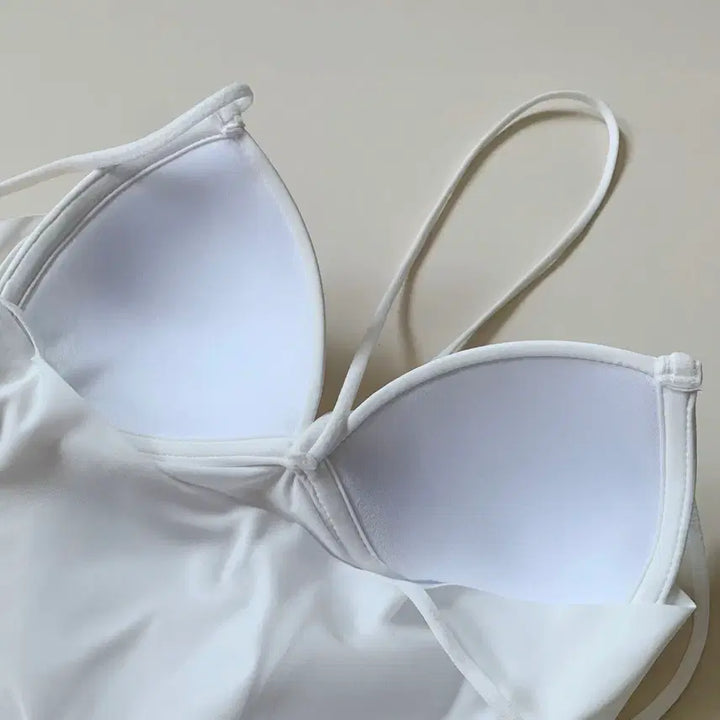 [BUNJANG] Strap Bra Top Tank Top / 스트랩 브라탑 나시