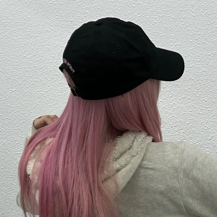 [BUNJANG] Polo Ralph Lauren Black Ball Cap / 폴로 랄프로렌 딸기우유맛 미들포니 블랙 볼캡 ( 새상품 )