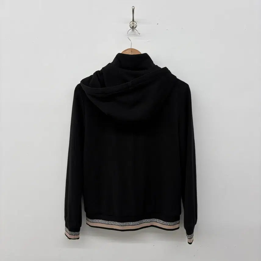 [BUNJANG] DKNY Golf Black Hooded Zip-Up Jacket (Women&