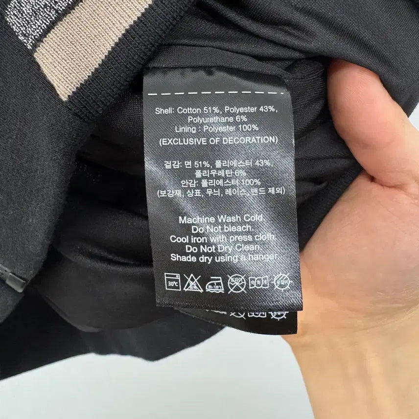 [BUNJANG] DKNY Golf Black Hooded Zip-Up Jacket (Women&