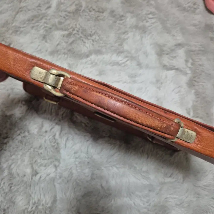 [BUNJANG] Porter Vintage Leather Briefcase Brown / 포터 빈티지 가죽 서류 가방 브라운