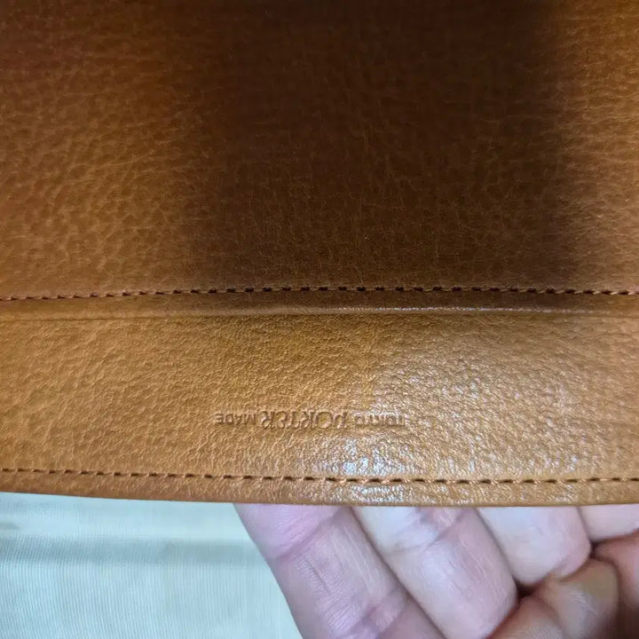 [BUNJANG] Porter Vintage Leather Briefcase Brown / 포터 빈티지 가죽 서류 가방 브라운