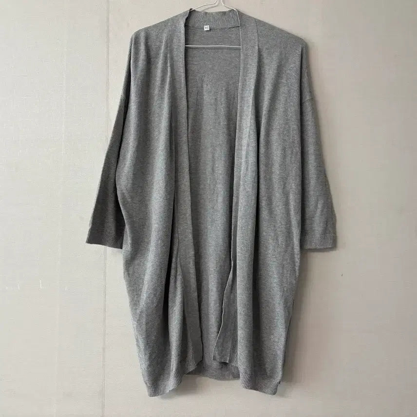 [SOLD OUT] 화이트 바선생 원피스+muji 가디건
