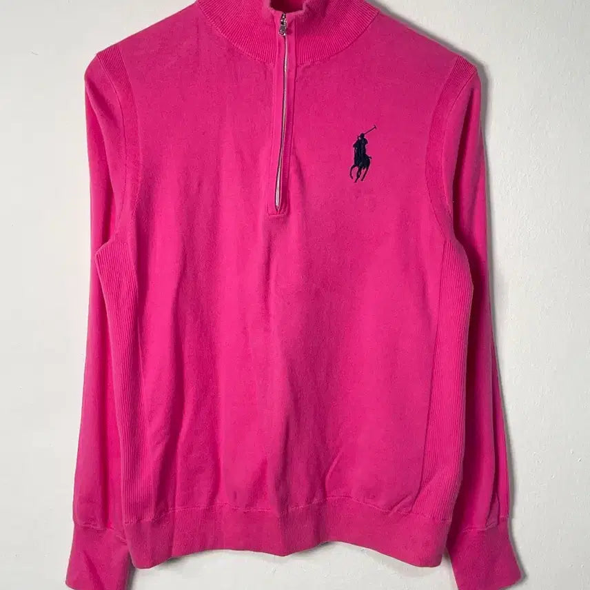 [BUNJANG] Polo Ralph Lauren Big Pony Half-Zip Sweater / 폴로 빅포니 반집업