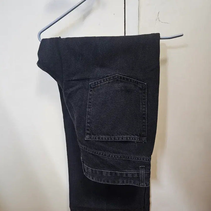 [BUNJANG] Vellie True Straight Denim Jeans Washed Black / 28) 벨리에 트루 스트레이트 데님 팬츠 청바지 워시드블랙